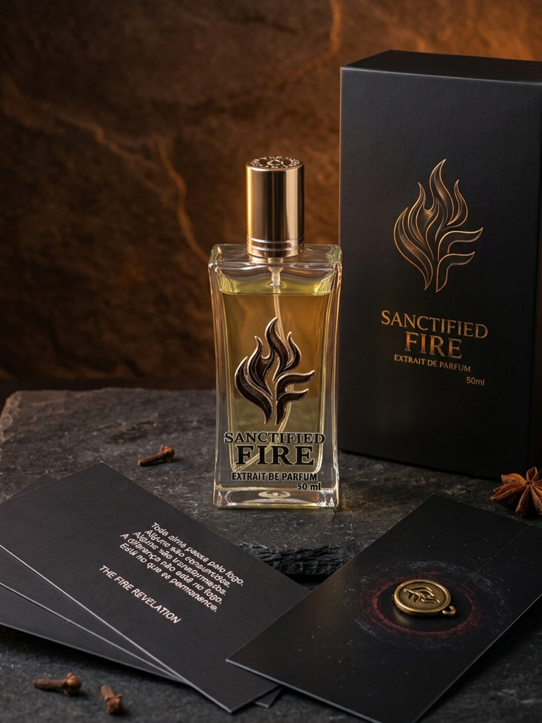 Cartões do manifesto Sanctified Fire